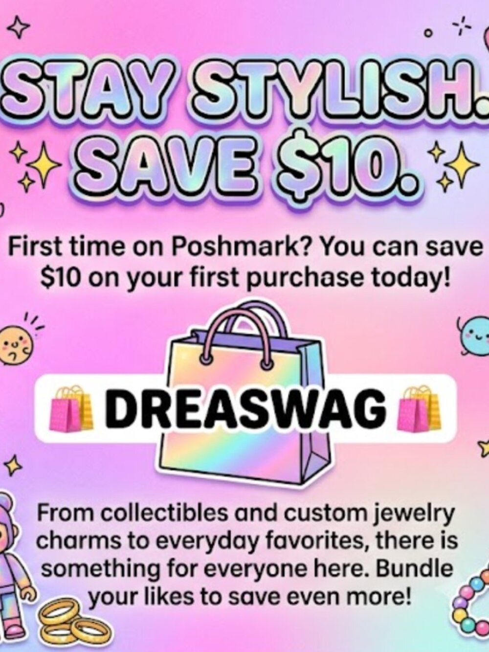New to Posh? Receive $10 off with my code: DREASWAG